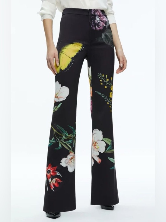 Alice + Olivia Pants - Alice + Olivia Ronnie High Rise Trouser
